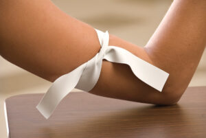 Graham Medical Latex Free Tourniquet 1" x 18", White