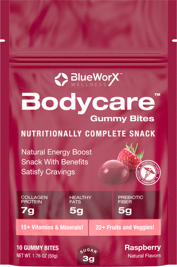 Blueworx BC Gummy Snacks Raspberry
