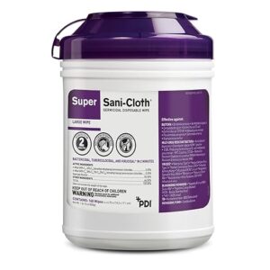 PDI Super Sani-Cloth Germicidal Disposable Wipes
