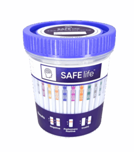 Wondfo SAFElife T-CUP Rapid Drug Test Cup - 10 Panel