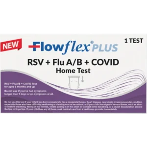 FlowFlex Plus RSV, Flu A&B COVID Home Test