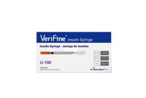 Verifine 31G 0.5ml Insulin Syringes 8mm