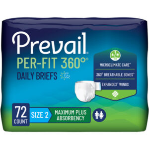 Prevail Per-Fit 360 Size Large Case of 72
